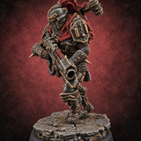 Sermons in Spikes Human Spiked Armoured Warrior E — painted concept preview (miniature supplied unpainted)