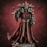Bows to No Throne Death Knight Warrior A — painted concept preview (miniature supplied unpainted)