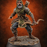 Mismatched Armoury, Matching Resolve Human Knight B — painted concept preview (miniature supplied unpainted)