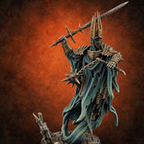 Coronation in Tatters Wraith Sword and Flail King B — painted concept preview (miniature supplied unpainted)