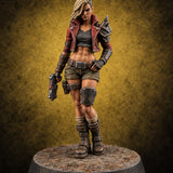 Rookies With Loaded Attitude Human Raider D — painted concept preview (miniature supplied unpainted)