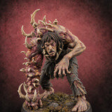 The Door Bent Inward Mutant Vault Brute — painted concept preview (miniature supplied unpainted)