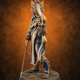 Winged Crowns, Steady Draw Elf Archer C — painted concept preview (miniature supplied unpainted)