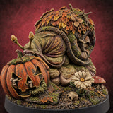 Slow Burn, Slower Death Giant Snail B — painted concept preview (miniature supplied unpainted)