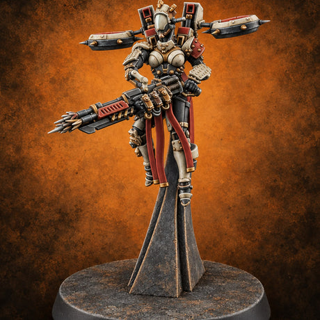 Elevated Opinions Human Rotor Valkyrie E — painted concept preview (miniature supplied unpainted)