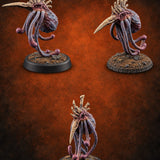 Beak First, Tendrils Trailing Grell Drones — painted concept preview (miniature supplied unpainted)