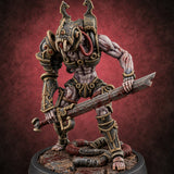 Still Hungry After Upgrades Ghoul Cyborg Warrior B — painted concept preview (miniature supplied unpainted)