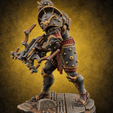 Bronze Wall, Rivet Heavy Human Hoplite Warrior E — painted concept preview (miniature supplied unpainted)