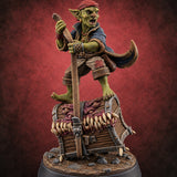 Shares Not Guaranteed Treasure Hunter C — painted concept preview (miniature supplied unpainted)