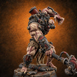 Bloodbank Heavy Lifters Flesh Golem Cyber Brute B — painted concept preview (miniature supplied unpainted)
