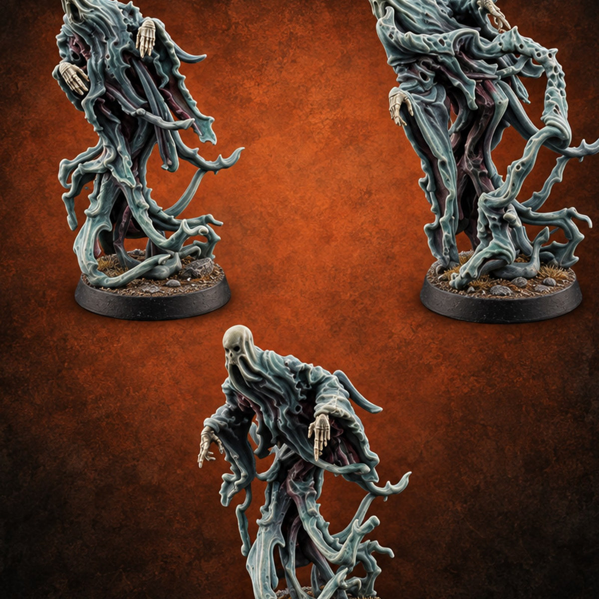 Never Full, Never Sorry Wraith Soul Eaters — painted concept preview (miniature supplied unpainted)