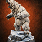 Thaw Is Over Polar Bear Beast A — painted concept preview (miniature supplied unpainted)