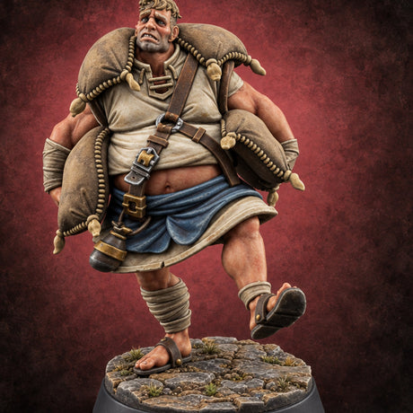 Permits Pending, Work Begins Construction Crew Worker G — painted concept preview (miniature supplied unpainted)