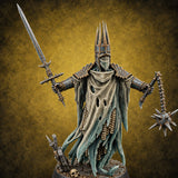 Coronation in Tatters Wraith Sword and Flail King A — painted concept preview (miniature supplied unpainted)