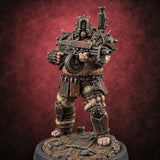 Rot Gets a Uniform Ogre Armoured Brute E — painted concept preview (miniature supplied unpainted)