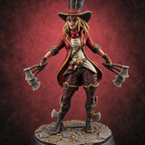 Showtime Never Sleeps Human Carnival Performer A — painted concept preview (miniature supplied unpainted)