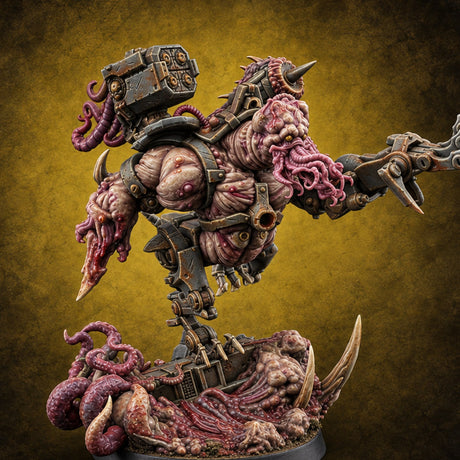 Fever Dream Tenants Flesh Golem Tentacled Brute E — painted concept preview (miniature supplied unpainted)