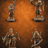 Weapons Raised Insect Worshipping Zealots — painted concept preview (miniature supplied unpainted)