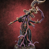 Wrote the Spell, Lost the Sanity Mind Flayer Arcanist A — painted concept preview (miniature supplied unpainted)