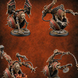 Spiked Wheel, Spiked Mood Warforged Wheeled Automatons — painted concept preview (miniature supplied unpainted)