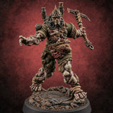 Reporting Late, Still Reporting Zombie Conscript C — painted concept preview (miniature supplied unpainted)