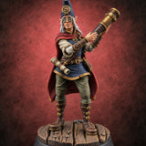 Eyes Skyward, Feet Planked Gnome Astronomer B — painted concept preview (miniature supplied unpainted)