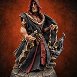 Hoods Low Human Cultist C — painted concept preview (miniature supplied unpainted)