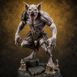Mid-Transformation Vampire Monstrosity Miniature for Dungeons and Dragons, Pathfinder or other TTRPGs