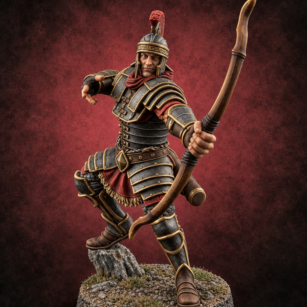 Night Watch Roll Call Human City Guard F — painted concept preview (miniature supplied unpainted)