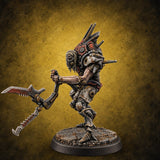 Quota Still Unfilled Human Biomechanical Snatcher J — painted concept preview (miniature supplied unpainted)