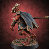 Nobody Passes Unchallenged Dragonborn Sentinel C — painted concept preview (miniature supplied unpainted)