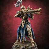 Barrels Leveled Eladrin Rifle Warden A — painted concept preview (miniature supplied unpainted)