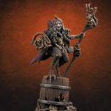 Child Snatching Baba Yaga Witch — painted concept preview (miniature supplied unpainted)