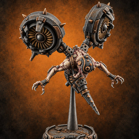 Twin Turbines, One Appetite Homunculus Turbine Drone A — painted concept preview (miniature supplied unpainted)