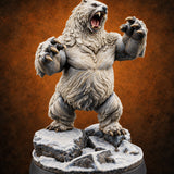 Thaw Is Over Polar Bear Beast C — painted concept preview (miniature supplied unpainted)