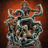 Standing Room Only Lich Summoner — painted concept preview (miniature supplied unpainted)