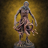 The Family Resemblance Slipped Spawn of Yog-Sothoth Bearded Tentacle-Bodied Horror — painted concept preview (miniature supplied unpainted)