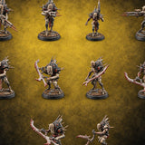 Quota Still Unfilled Human Biomechanical Snatchers — painted concept preview (miniature supplied unpainted)