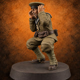 Fire for Effect Japanese Naval Heavy Mortar Team C — painted concept preview (miniature supplied unpainted)