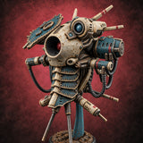 Vital Signs Pending Retriever Tracking Construct C — painted concept preview (miniature supplied unpainted)