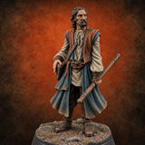 Well-Travelled Advice Human Wayfarer — painted concept preview (miniature supplied unpainted)