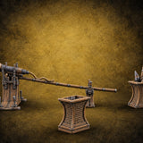 Boom Service Wooden Gunpowder Shop Terrain B — painted concept preview (terrain supplied unpainted)