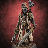 Smoke Before Scripture Human Respirator Warden A — painted concept preview (miniature supplied unpainted)