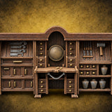 Appraised Under Glass Wooden Jeweler Shop Furniture A — painted concept preview (terrain supplied unpainted)