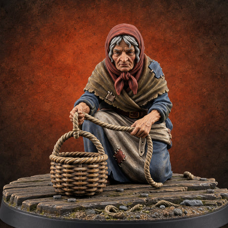 Heeding the Water Human Cultist B Miniature for Dungeons and Dragons, Pathfinder or other TTRPGs