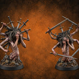 All Blades Drawn Tormentor Hecatoncheir — painted concept preview (miniature supplied unpainted)
