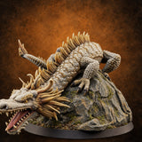 Drapes Over Every Ledge Imperial Dragon — painted concept preview (miniature supplied unpainted)