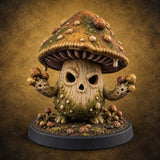 Trespassers Feed the Colony Myconid Guardian — painted concept preview (miniature supplied unpainted)