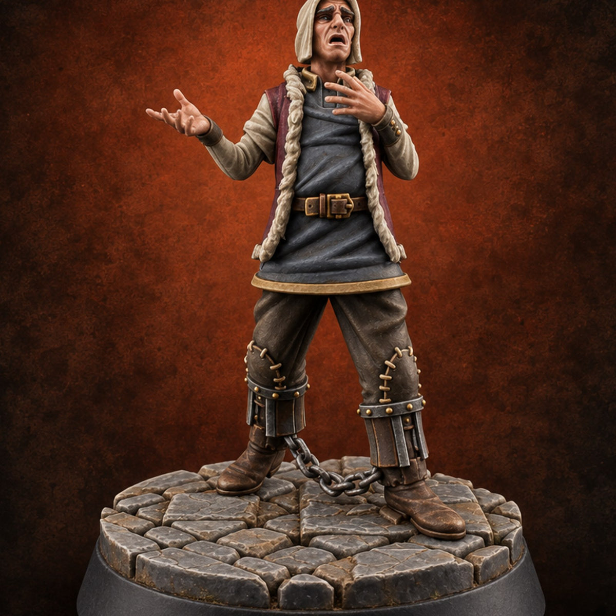 Overruled Before Opening Remarks Human Magistrate D — painted concept preview (miniature supplied unpainted)