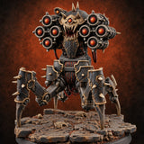 Sent to Fetch a Soul Retriever Spiked Spider-Legged Construct B — painted concept preview (miniature supplied unpainted)